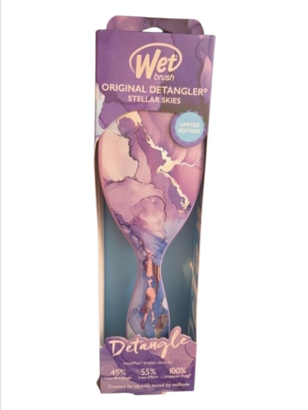 Wet Brush Limited Edition Stellar Skies Marble Detangling Brush NWT